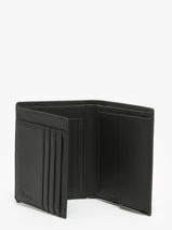 Portefeuille Smooth Leder Hugo boss Zwart smooth HLO403A-vue-porte